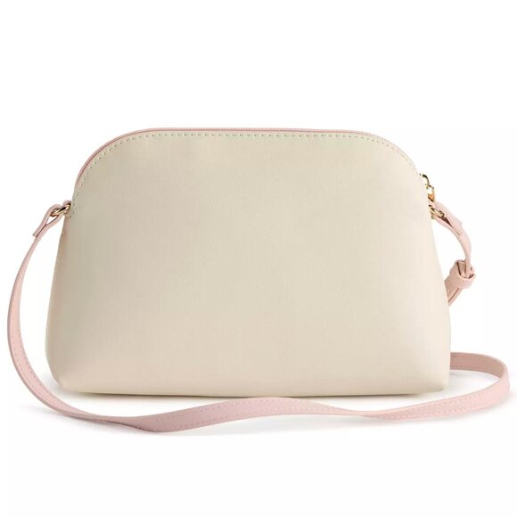 Disney Minnie Mouse Floral Embroidered Crossbody Purse - Picture 2 of 7